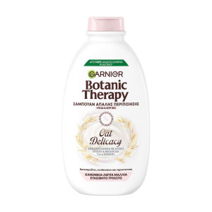 Garnier botanic therapy σαμπουάν για κανονικά μαλλιά με oat milk delicacy 400ml Garnier - 1