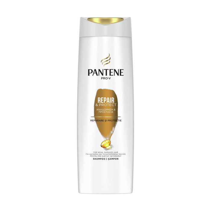 Pantene σαμπουάν repair & protect για αδύναμα & ταλαιπωρημένα μαλλιά 360ml