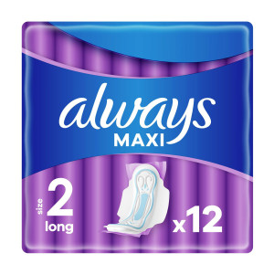 Always maxi long σερβιέτες 12τεμ