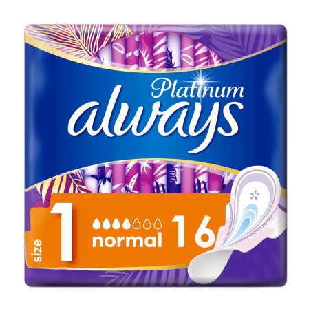 Always platinum σερβιέτες normal 16τεμ Always - 1