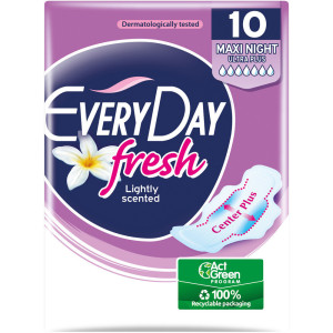 Every Day σερβιέτες fresh ultra plus maxi night 10τεμ EveryDay - 1