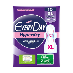 Every Day σερβιέτες hyperdry ultra plus extra long 10τεμ EveryDay - 1