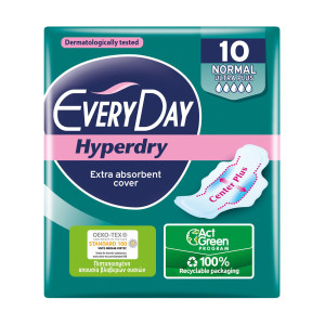 Every Day σερβιέτες hyperdry ultra plus normal 10τεμ