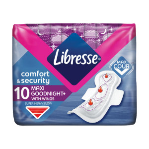 Libresse σερβιέτες goodnight maxi 10τεμ Libresse - 1