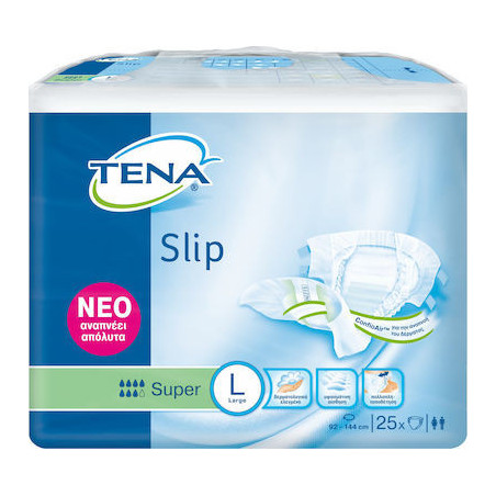 Tena slip πάνες ακράτειας super large 25τεμ