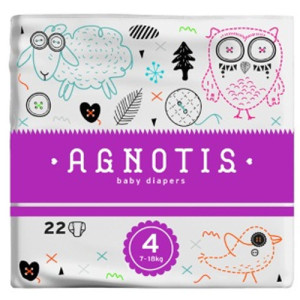 Agnotis παιδικές πάνες No4 22τεμ Agnotis - 1