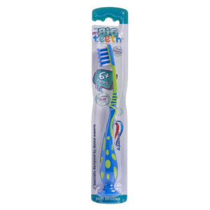 Aquafresh οδοντόβουρτσα flex junior 6+ χρονών σε διάφορα χρώματα 1τεμ