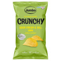 Jumbo crunchy waves κρέμα και άνιθος χωρίς γλουτένη 90gr Ohonos snacks - 1