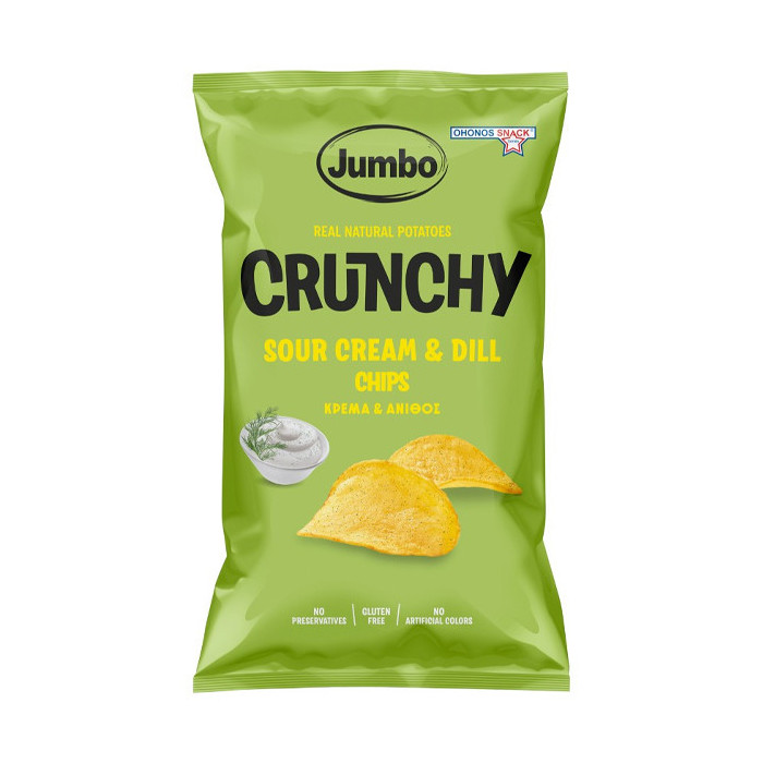 Jumbo crunchy waves κρέμα και άνιθος χωρίς γλουτένη 90gr