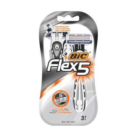 Bic flex 5 ξυραφάκια 3τεμ