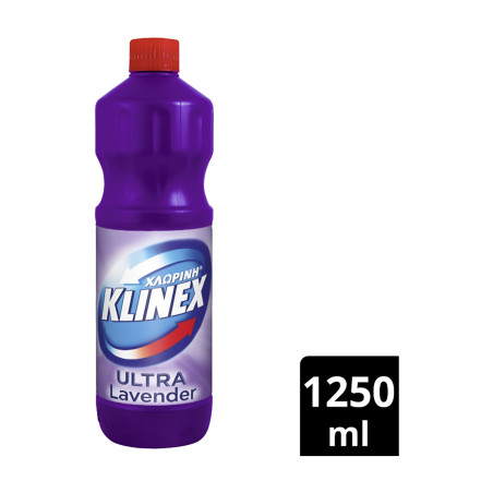 Klinex χλωρίνη παχύρρευστη μωβ 1250ml