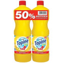 Topine gel χλωρίνη με λεμόνι 2x750ml Topine - 1