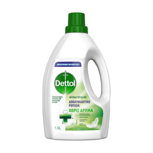 Dettol απολυμαντικό ρούχων χωρίς άρωμα 1,5lt Dettol - 1