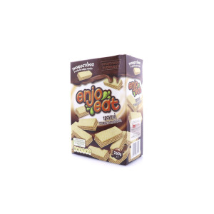 Enjoeat γκοφρετάκια με κακάο 280gr Enjoeat - 1