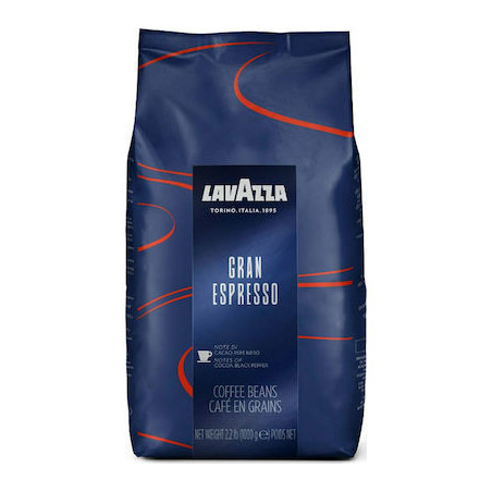 Lavazza καφές espresso gran σε κόκκους 1kg