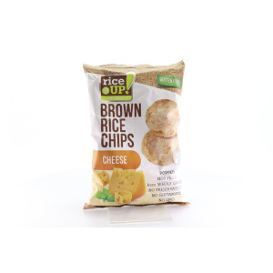 RiceUp chips ολικής με τυρί 60gr RiceUp - 1