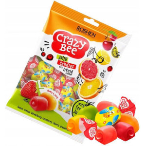 Roshen crazy bee ζελεδάκια με 6 φρούτα 1kg Roshen - 1