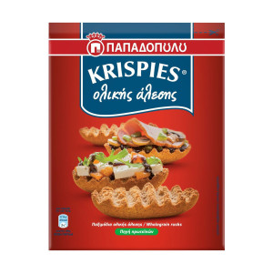 Παπαδοπούλου krispies ολικής αλέσεως 200gr Παπαδοπούλου - 1