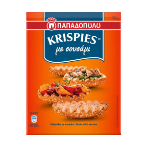 Παπαδοπούλου krispies με σουσάμι 200gr