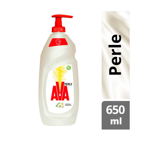 Ava Perle υγρό πιάτων με χαμομήλι με αντλία 650ml Ava - 1