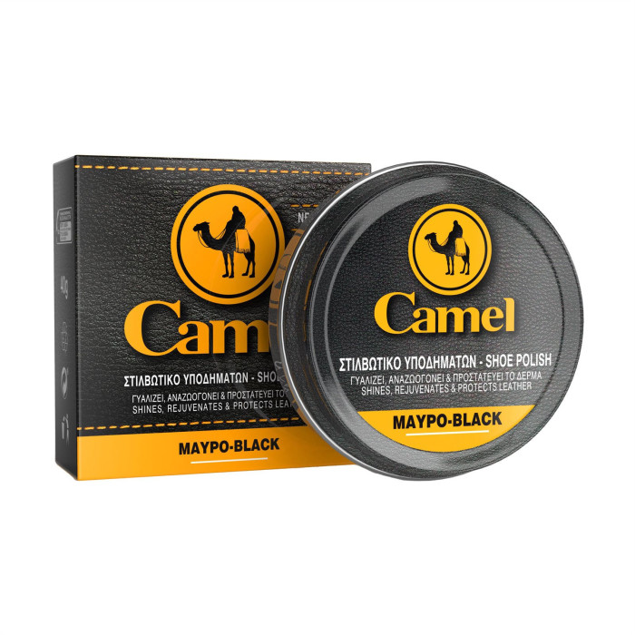 Camel πάστα υποδημάτων μαύρο 40ml Camel - 2