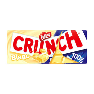 Crunch λευκή σοκολάτα με κόκκους δημητριακών 100gr Nestle - 1