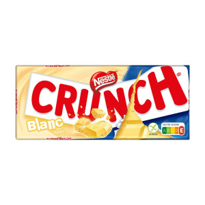 Crunch λευκή σοκολάτα με κόκκους δημητριακών 100gr Nestle - 1