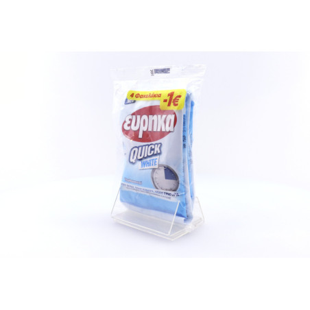 Εύρηκα quick white υπερλευκαντικό 4x50gr