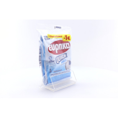 Εύρηκα quick white υπερλευκαντικό 4x50gr