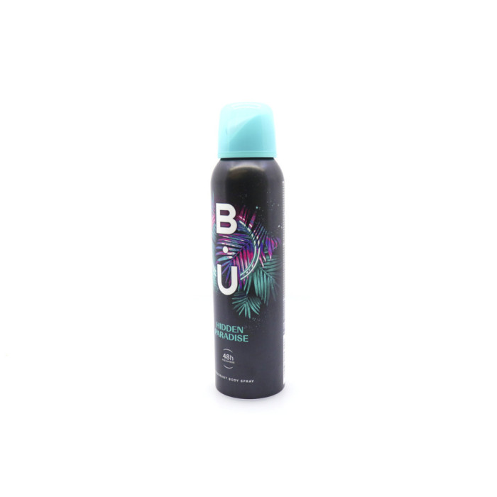 B.U. αποσμητικό deo spray hidden paradise 150ml