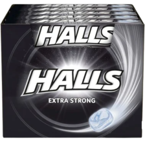 Halls καραμέλες extra strong χωρίς ζάχαρη 20x33,5gr Halls - 1