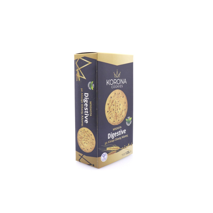 Korona μπισκότα digestive ολικής άλεσης 120gr Korona - 6