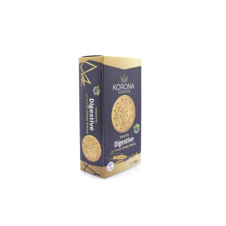 Korona μπισκότα digestive ολικής άλεσης 120gr Korona - 6