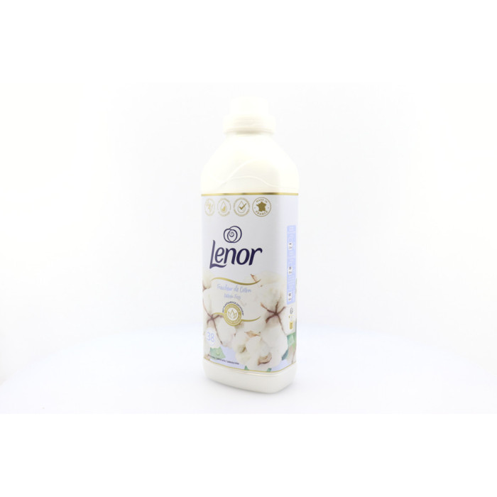 Lenor συμπ μαλακτικό ρούχων cotton fresh 38μεζ 874ml