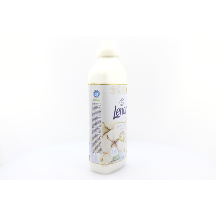 Lenor συμπυκνωμένο μαλακτικό ρούχων cotton fresh 38μεζ 874ml