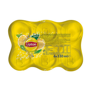 Lipton sparkling ice tea λεμόνι με ανθρακικό 6x330ml Lipton - 1