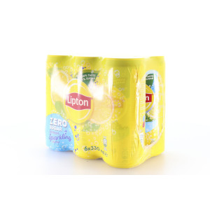 Lipton sparkling ice tea λεμόνι με ανθρακικό χωρίς ζάχαρη 6x330ml Lipton - 3