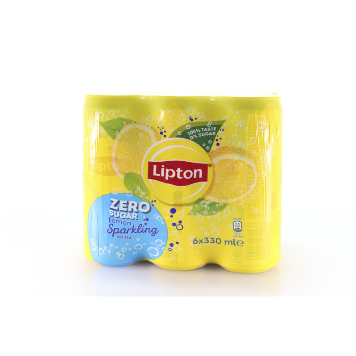 Lipton sparkling ice tea λεμόνι με ανθρακικό χωρίς ζάχαρη 6x330ml Lipton - 5