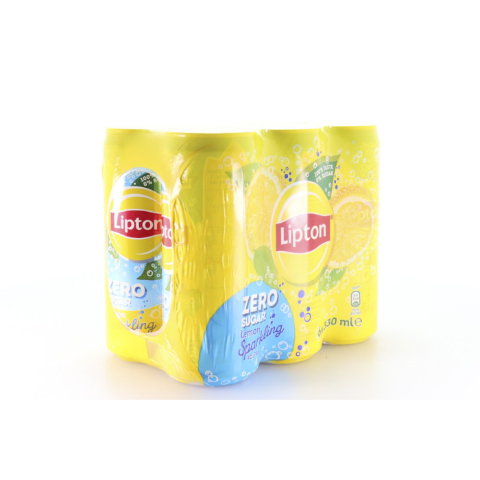 Lipton sparkling ice tea λεμόνι με ανθρακικό χωρίς ζάχαρη 6x330ml Lipton - 7