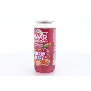 Maxr λεμονάδα cherry berry με κεράσι & φράουλα 330ml