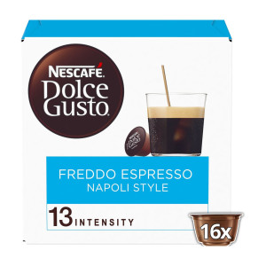 Nescafe dolce gusto espresso freddo napoli style κάψουλες 16τεμ