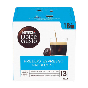 Nescafe dolce gusto espresso freddo napoli style κάψουλες 16τεμ