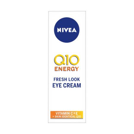 Nivea q10 energy κρέμα ματιών αντιρυτιδική για ανάπλαση ενέργειας με βιταμίνη c & e 15ml