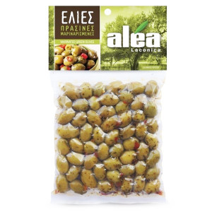 Alea ελιες πρασινες χαλκιδικης με μαριναδα 250gr,  - 1