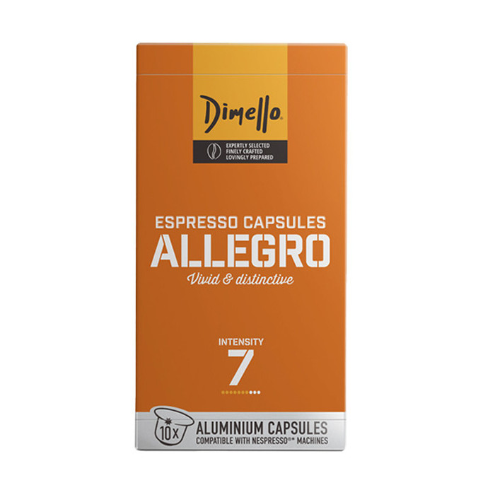 Dimello espresso caps 10τεμx0,56gr, allegro  - 1