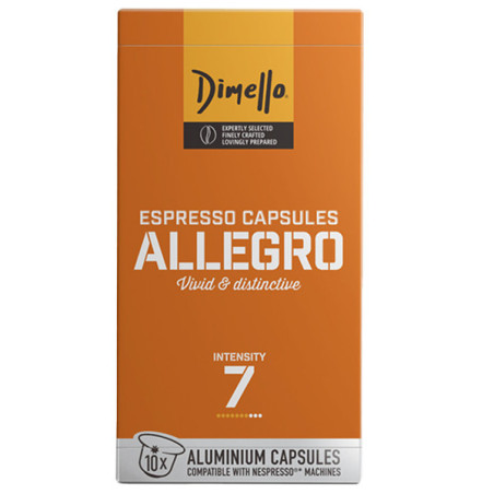 Dimello espresso caps 10τεμx0,56gr, allegro  - 1