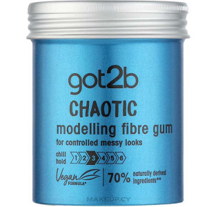 Got2b κρεμα styling 100ml chaotic modelling fibre gum  - 1