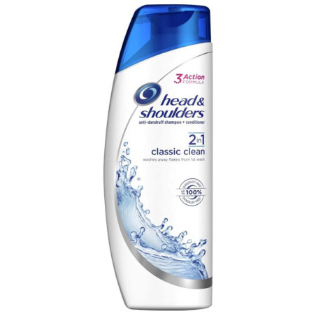 Head & shoulders σαμπουαν 300ml classic clean  - 1