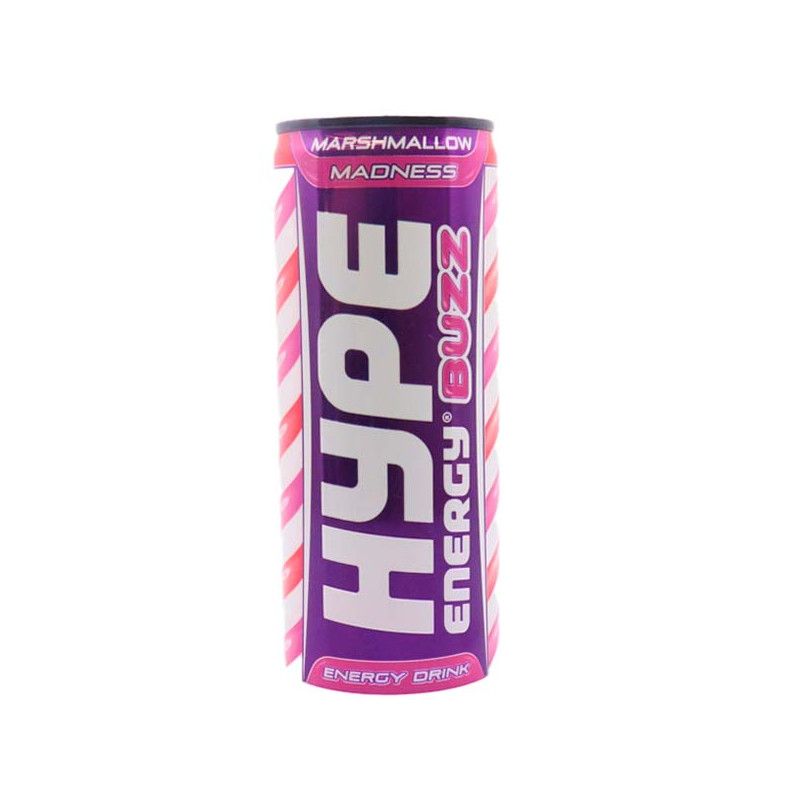 HYPE ENERGY DRINK 250ml - (MARSHMALLOW MADNESS)  - 1