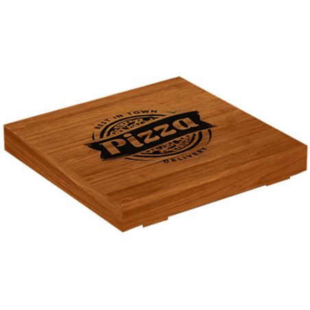 Pizza kraft best in town 26x26x4cm 100τεμ microwelle  - 1